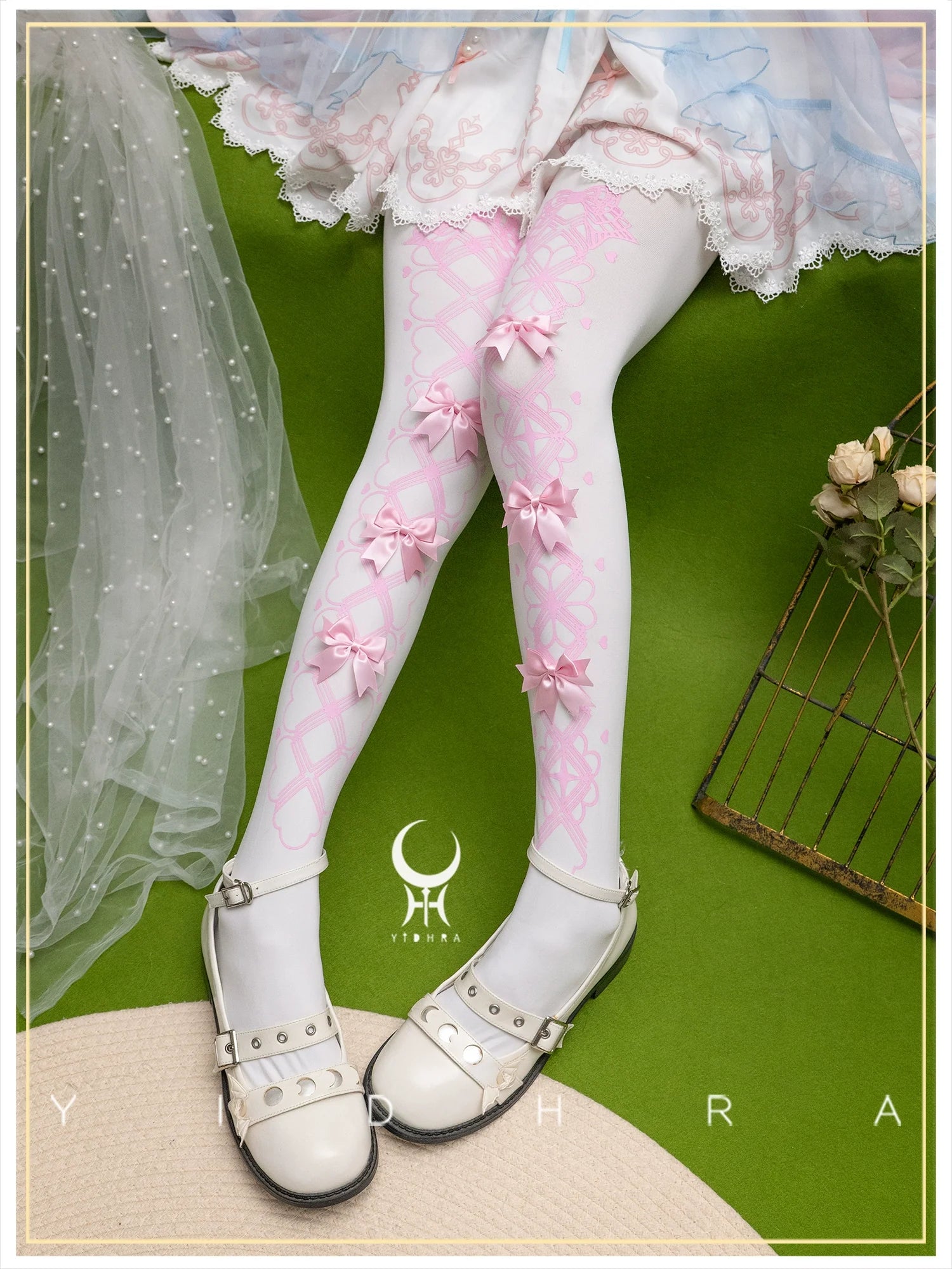 Yidhra - Witch 2.0 - Printed Lolita Pantyhose, Gorgeous Style
