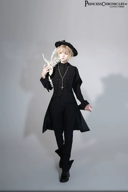 Princess Chronicles - Yan Ye - Ouji Lolita Prince Black Pants