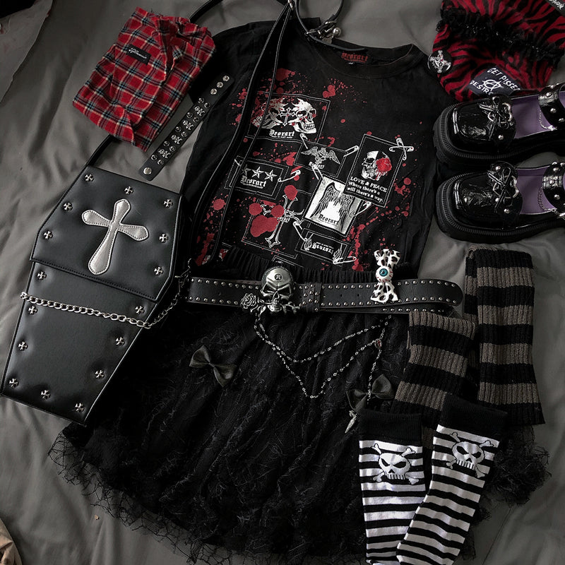 Loris - Gothic Coffin Punk Style Bag
