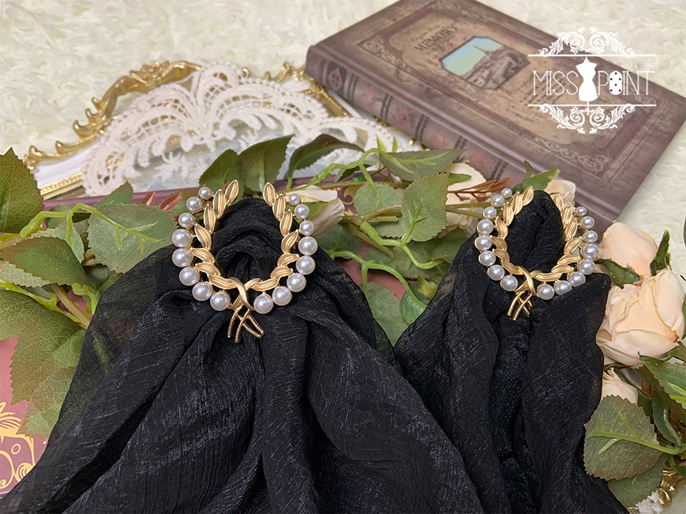 Miss Point - Dusk Bester - Egyptian Lolita Brooch Waistband Shawl