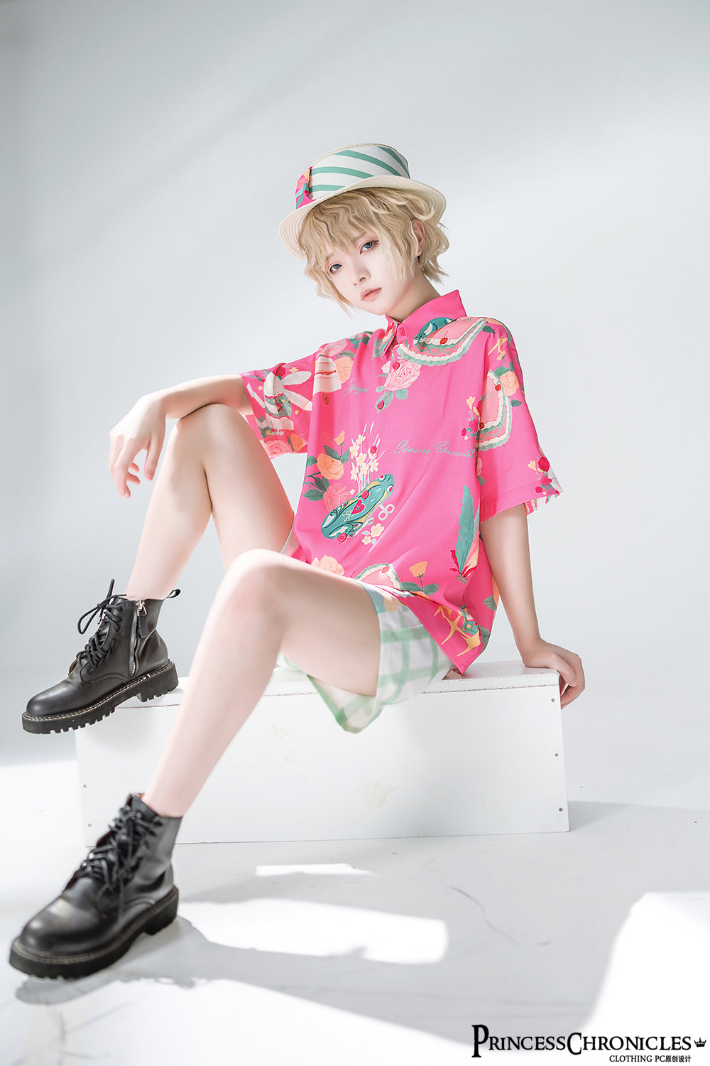 Princess Chronicles - Summer Printed Blouse and Shorts