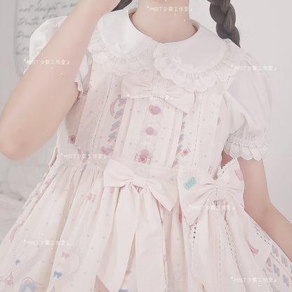 MIST - Sweet Short Sleeve Chiffon Lolita Blouse