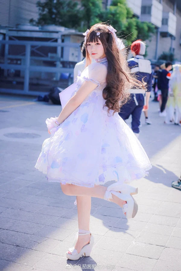 DearCeline - Midsummer Night's Dream - Daily Lolita Organza Covering Smock