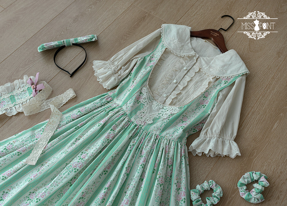 Miss Point - Happy Summer - Elegant Lolita Floral JSK Dress