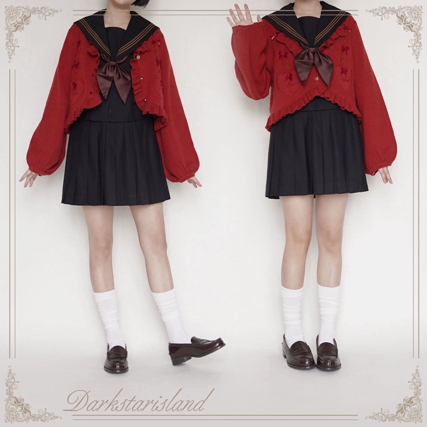 Dark Star Island - Sugar Frost - Sweet Lolita Cardigan Knit Embroidered Sweater