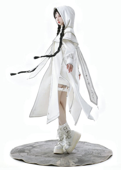 Cornfield Lolita - Bionic Dimension - Cyber-Lolita Techwear Cloak Set