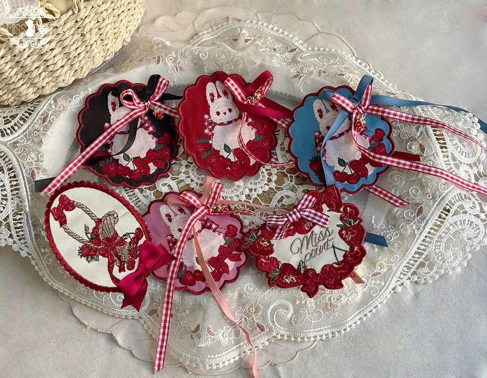Miss Point - Forest Berry Bunny - Classic Lolita Accessory Cute Rabbit BNT KC and Brooch