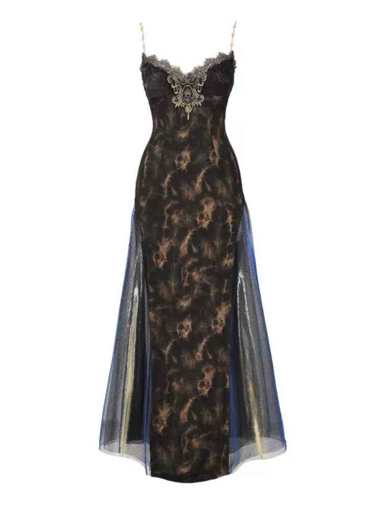 Slim fit sexy suspender dress【s0000009550】