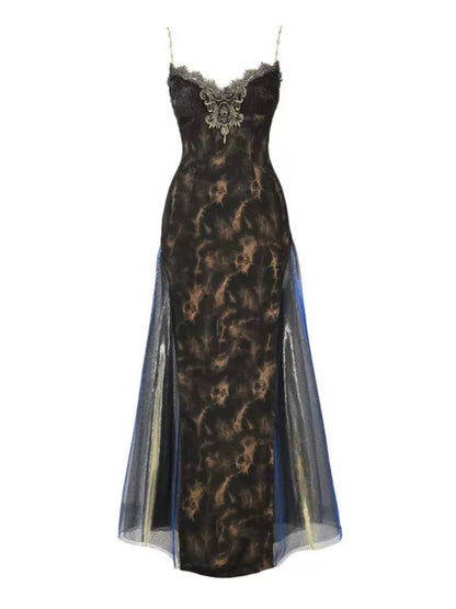 Slim fit sexy suspender dress【s0000009550】