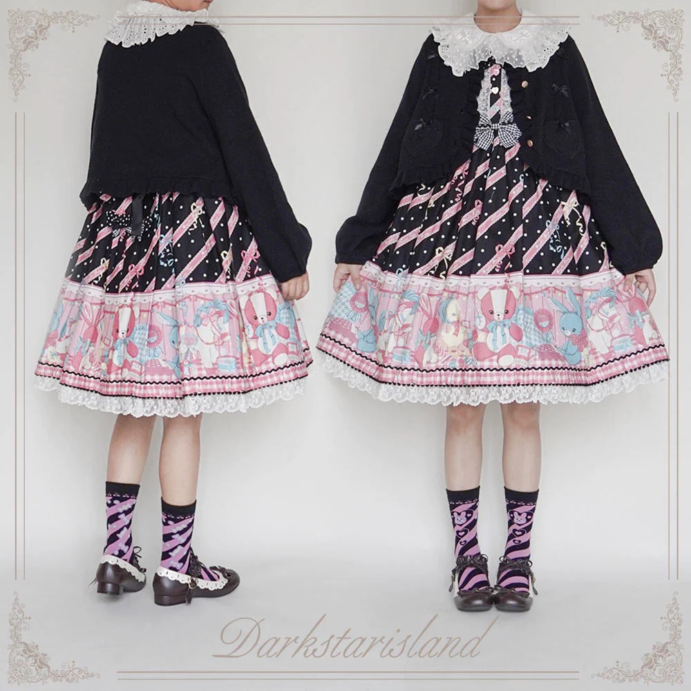 Dark Star Island - Sugar Frost - Sweet Lolita Cardigan Knit Embroidered Sweater