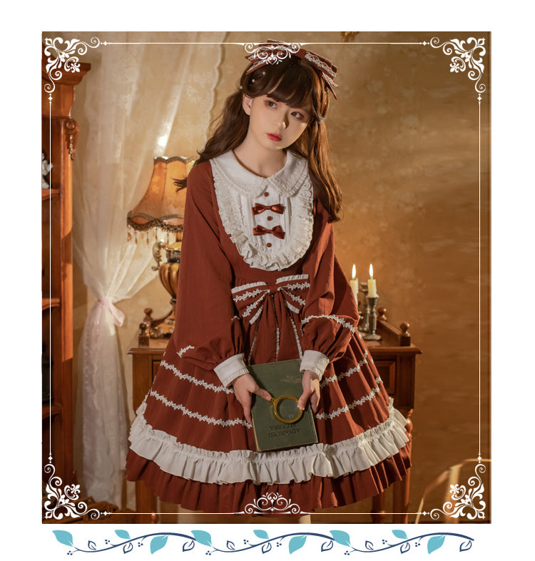 Eieyomi - Pastorale Rabbit - Kawaii Lolita OP Dress