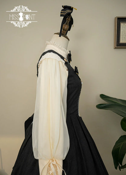 Miss Point - Customized Lolita Jumper Dress - Elegant College Lolita JSK