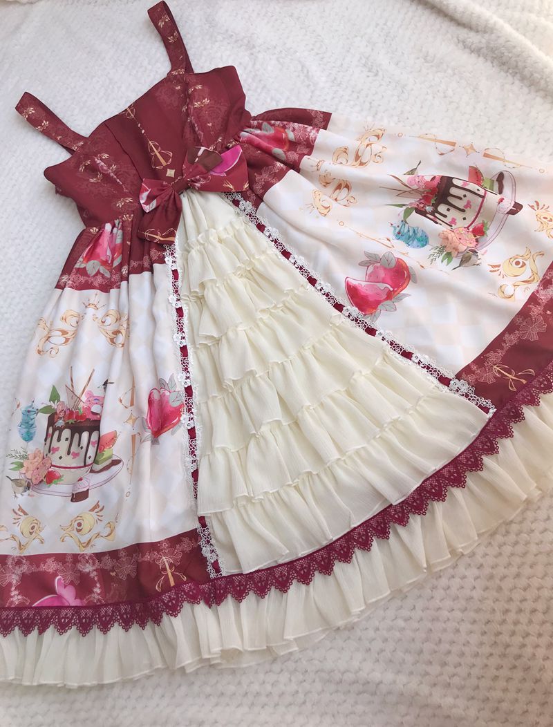 Yilia - Summer Dessert Front Opening Lolita JSK