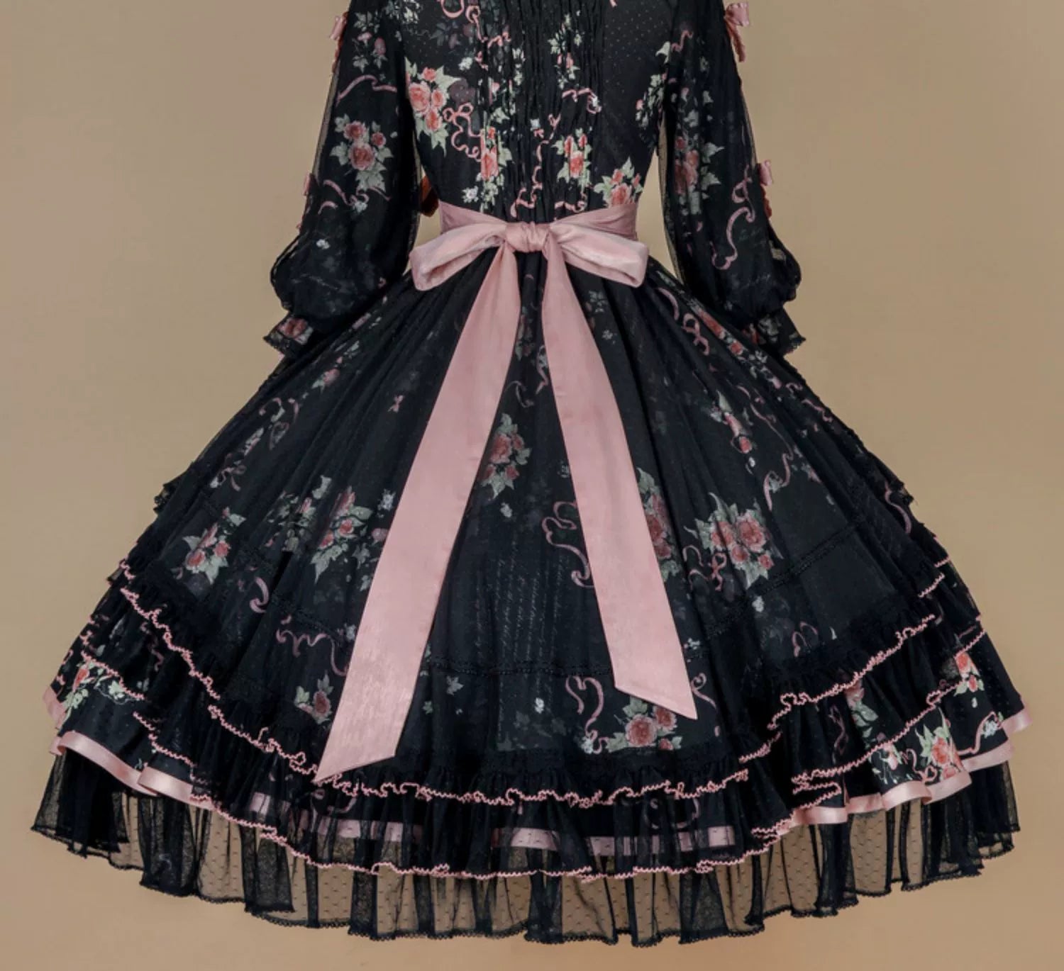 Miaoplus - Romantic Seizure - Sweet Lolita OP Mutton Sleeve Lolita Dress