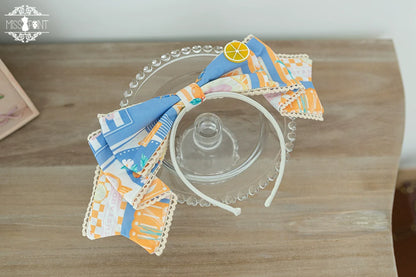 Miss Point - Daisy Lemon - Kawaii Lolita Lemon and Flowers Accessory