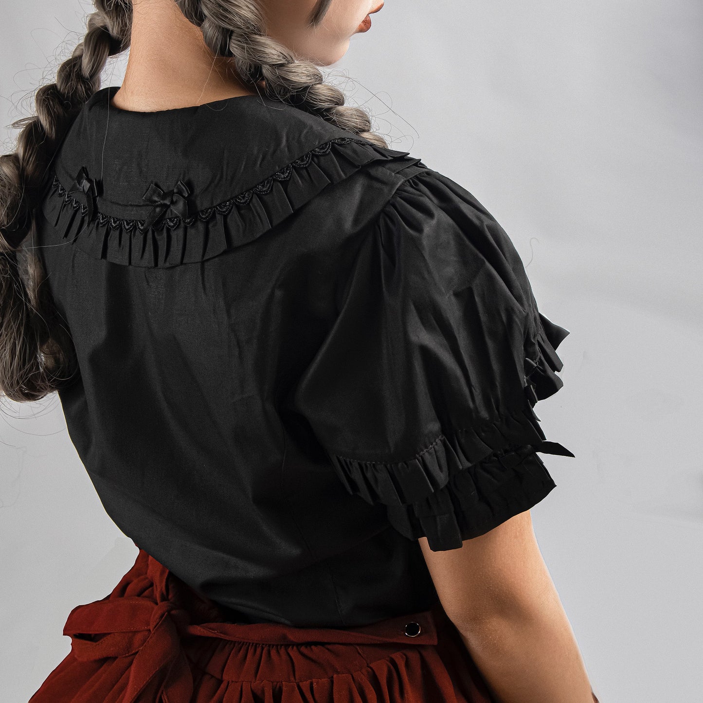 MIST - Creamy Condensed Milk - Kawaii Lolita Shirt Soft Girl Short-sleeved