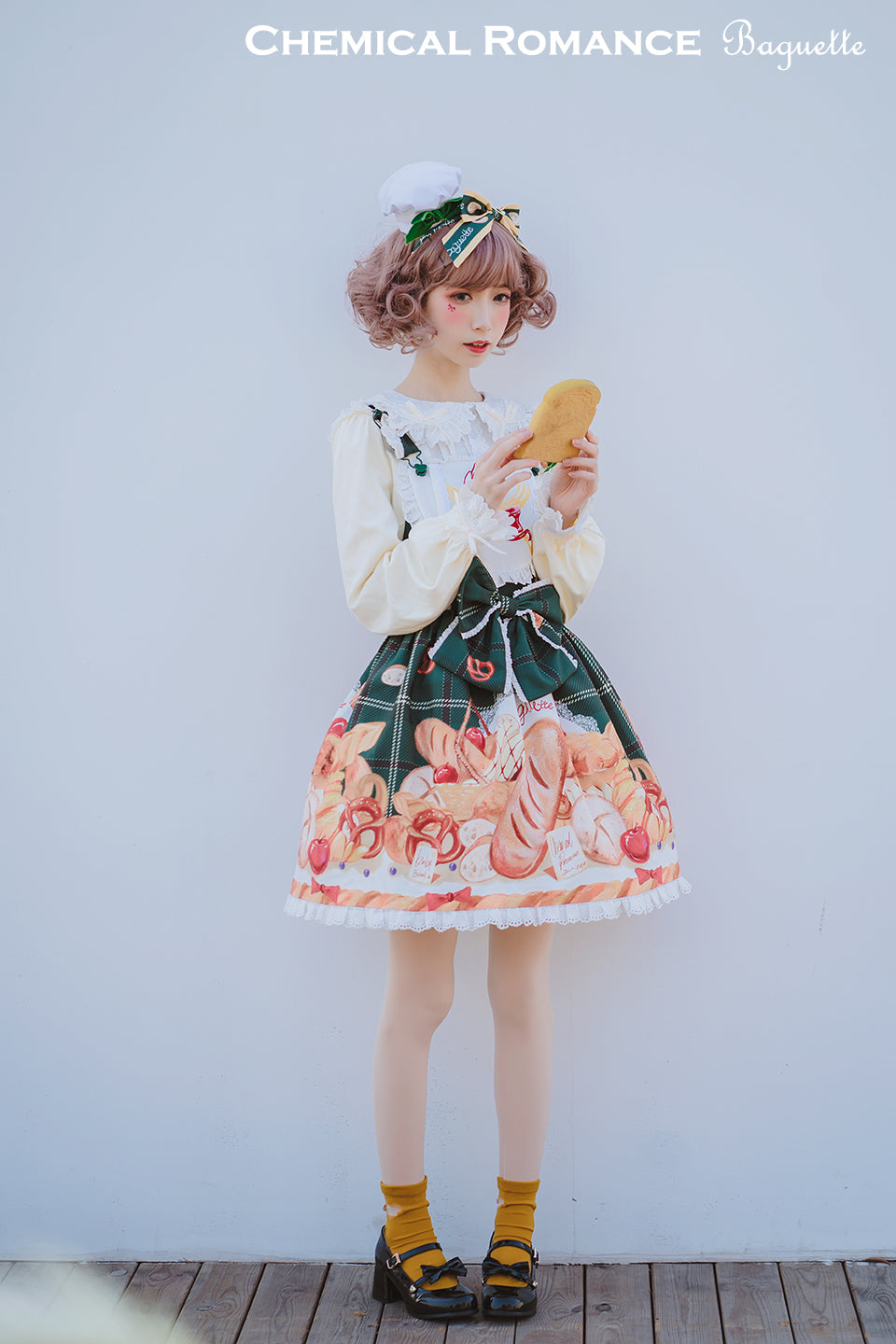 Chemical Romance - Bread New Out of the Oven - Elegant Lolita Salopette Dress