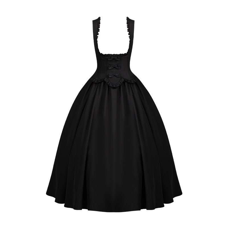 With PUJI - Silent Whisper - Classic Lolita Bust-supporting Long Dress, Shirt