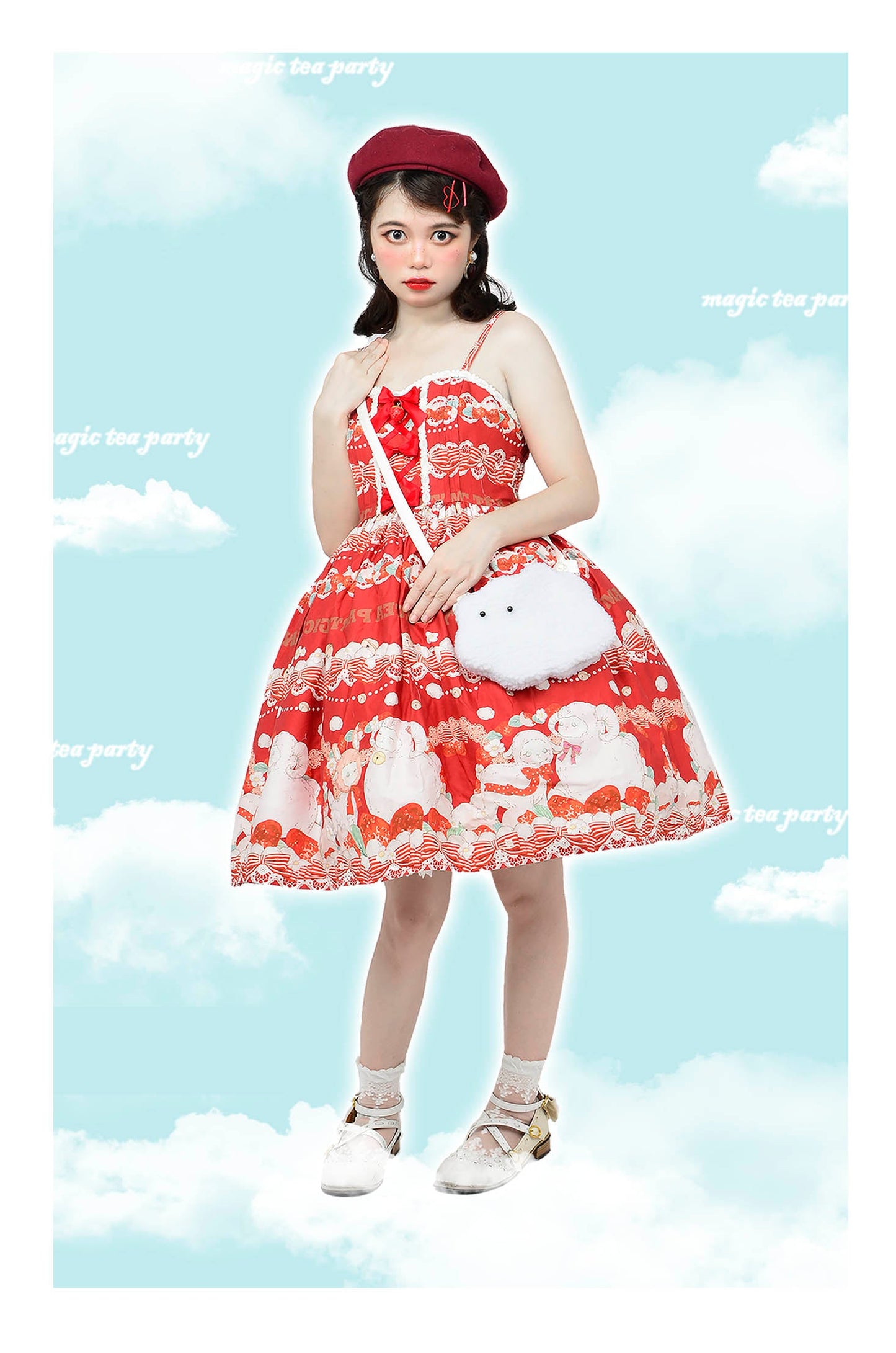 Magic Tea Party - Berry Sheep - Strawberry Lolita JSK
