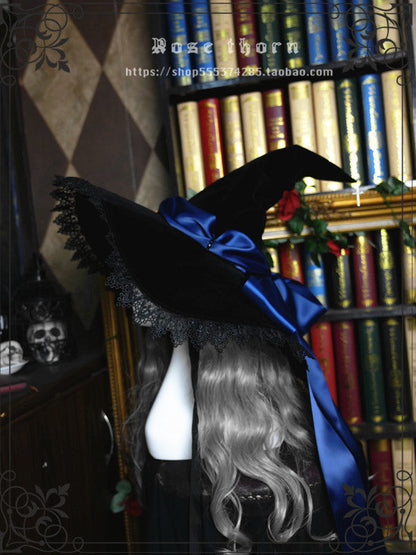 Rose Thorn - Holy Cross - 12 Colors Lolita Halloween Witch Hat