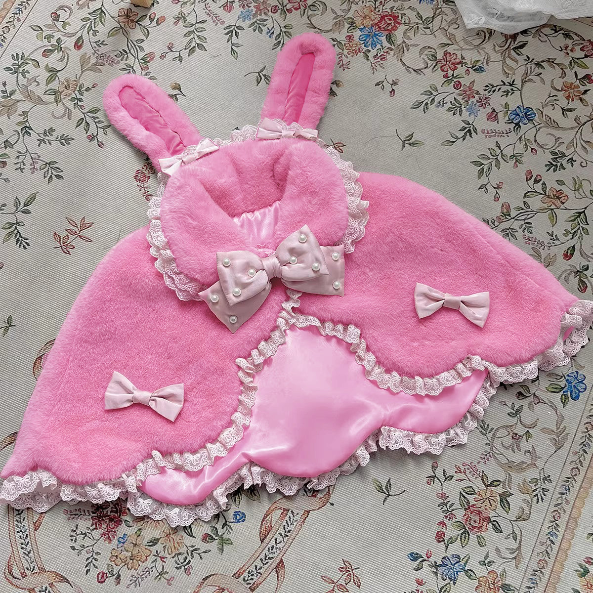 Letters from Unknown Star - Kawaii Lolita Cape Winter Lolita Shawl Daily