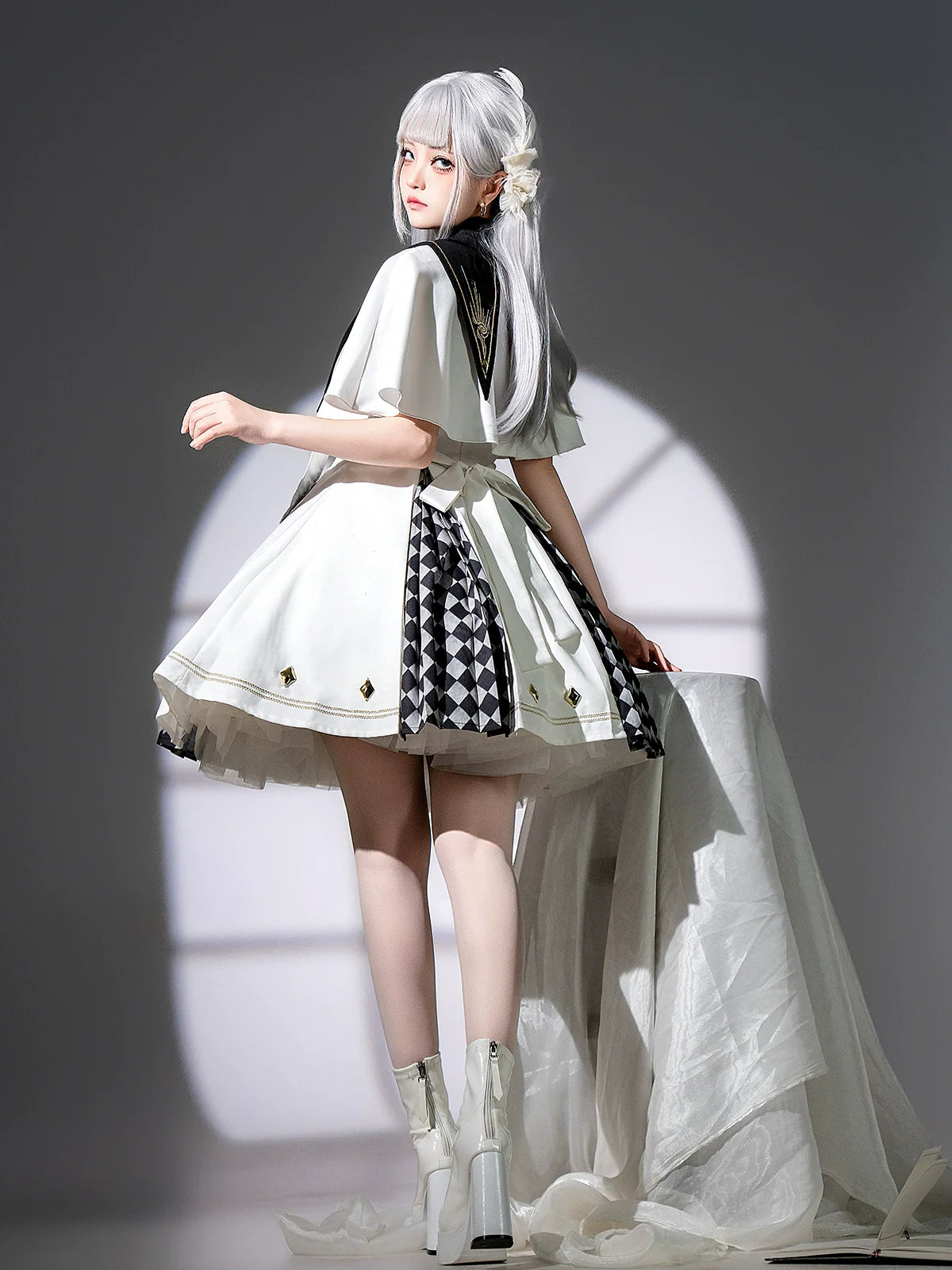 Your Princess - Eye of Truth - Elegant Gothic Lolita Dress Suit With Embroidery