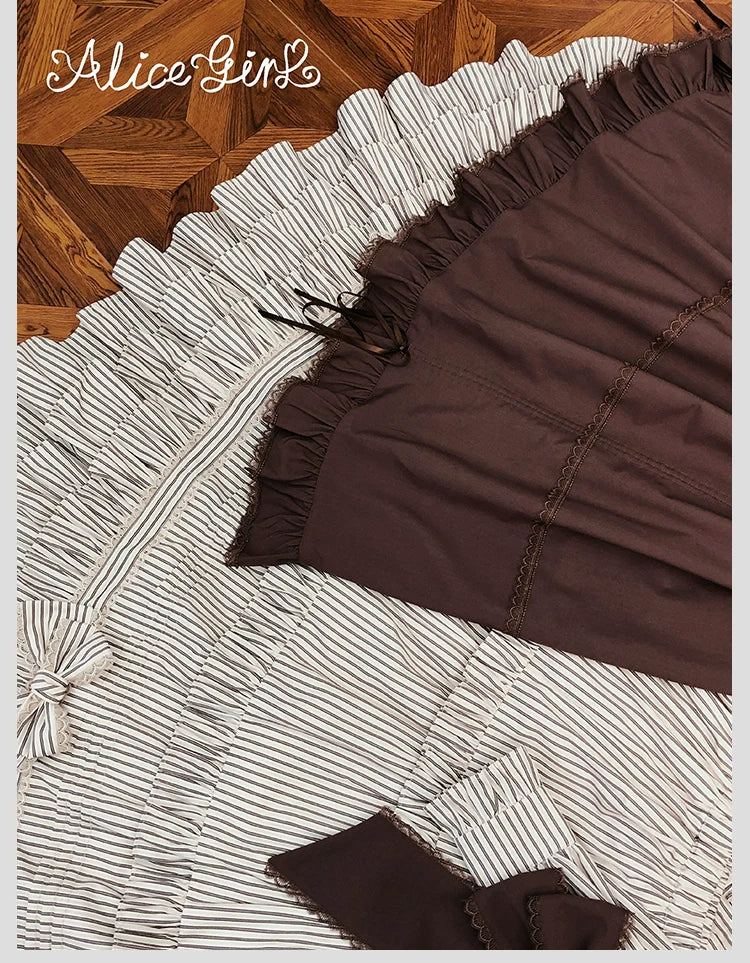 Alice Girl - Duke of Victoria - Classic Lolita SK & Overskirt Set