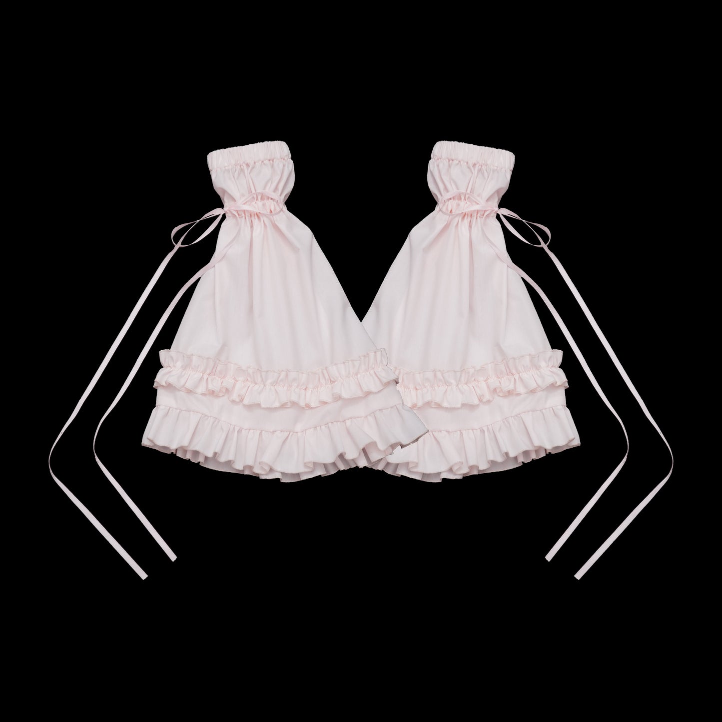 Mengfuzi - Lilith - Pink Sweet Lolita JSK Tiered Ruffle Dress with Bolero