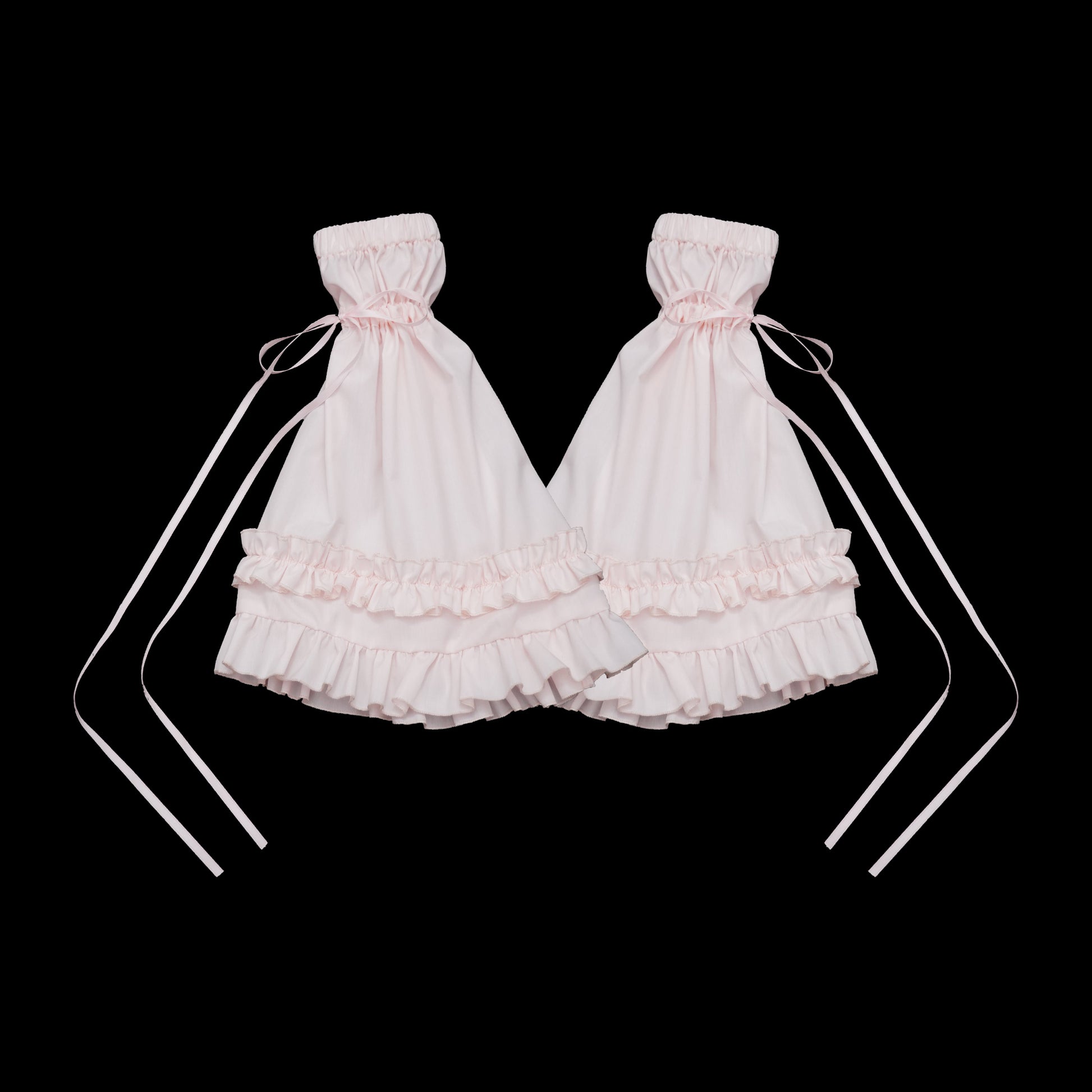 Mengfuzi - Lilith - Pink Sweet Lolita JSK Tiered Ruffle Dress with Bolero