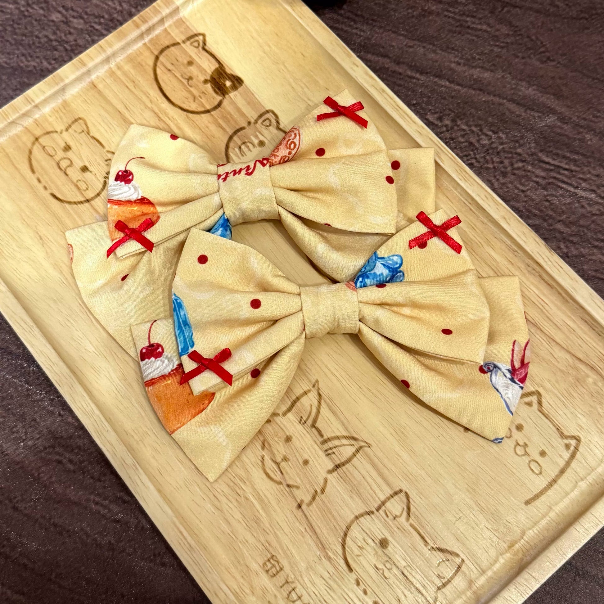 DreamWhale - Showa Dessert Showcase - Kawaii Lolita Dress Suit Pudding-Inspired JSK/Salopette