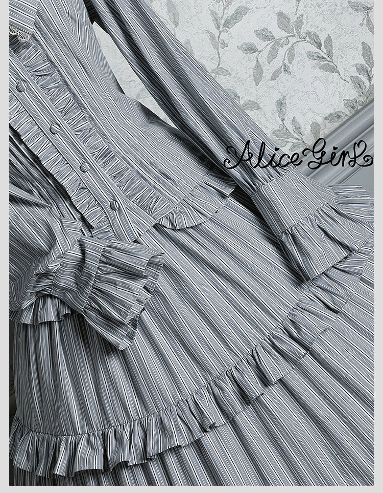 Alice Girl - Duke of Victoria - Classic Lolita SK & Overskirt Set