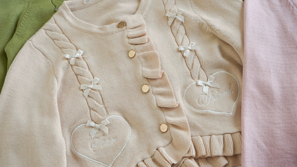 Dark Star Island - Sugar Frost - Sweet Lolita Cardigan Knit Embroidered Sweater