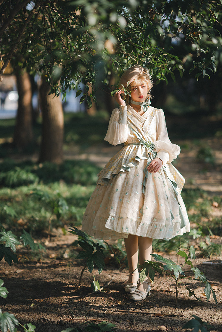 Fantastic Wind - Resurrection - Elegant Embroidery Lolita JSK Set