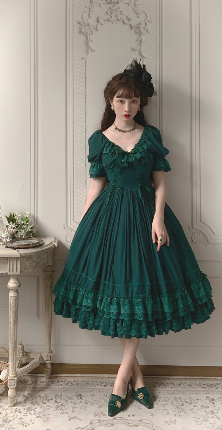 Sweet Wood - CLA Vintage French Lolita OP Dress
