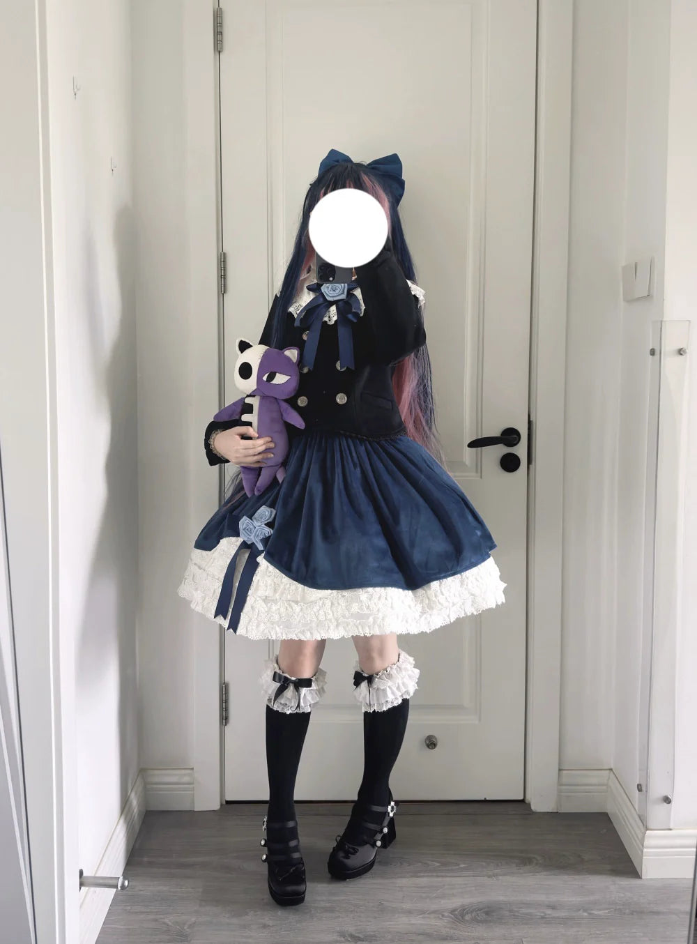 LeMiroir - Winter Solstice - Elegant Lolita Winter Short Coat & SK