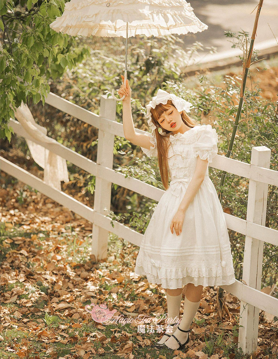 Magic Tea Party - Cute Lolita Jumper Dress Multicolors JSK