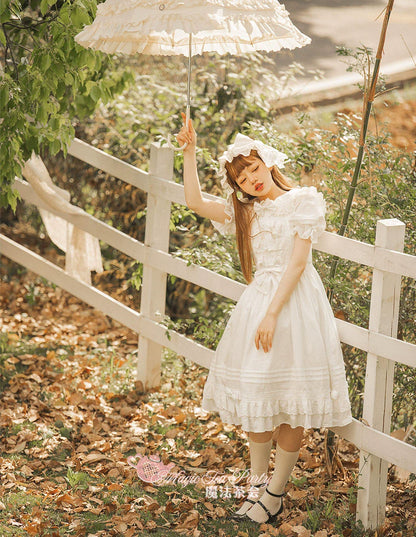 Magic Tea Party - Cute Lolita Jumper Dress Multicolors JSK