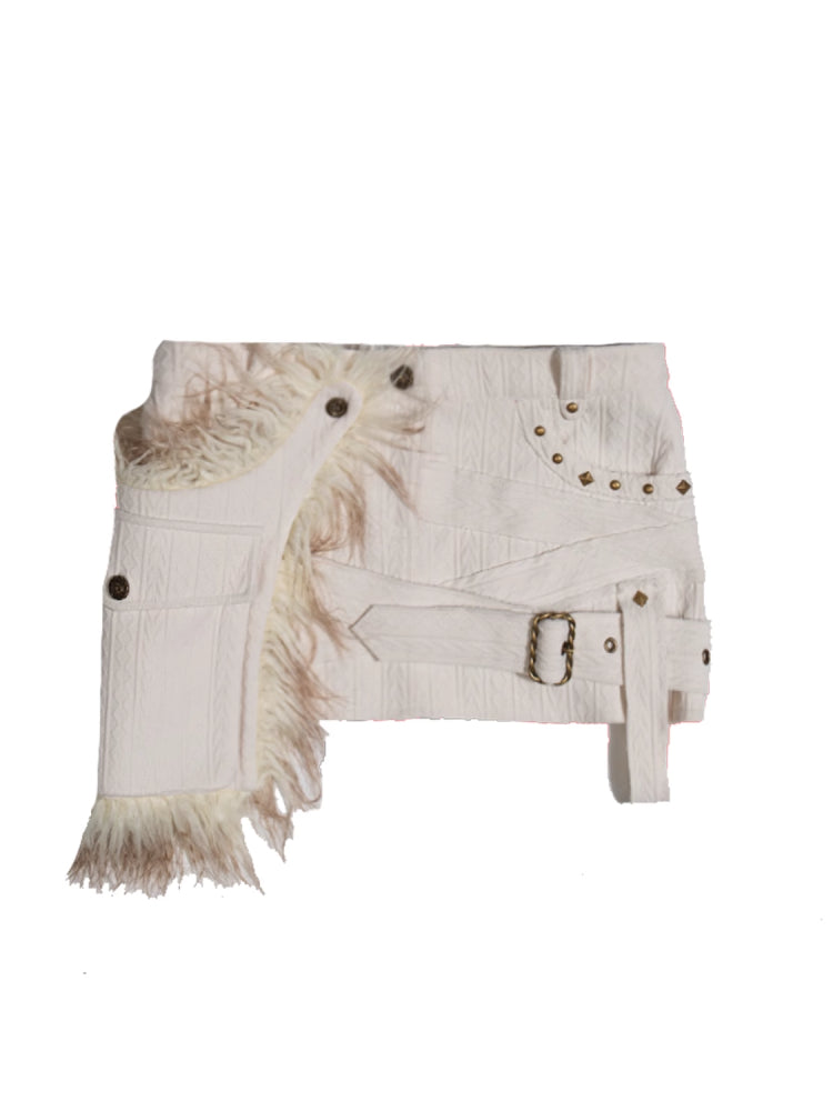 Punk street short skirt+leg cover【s0000005672】