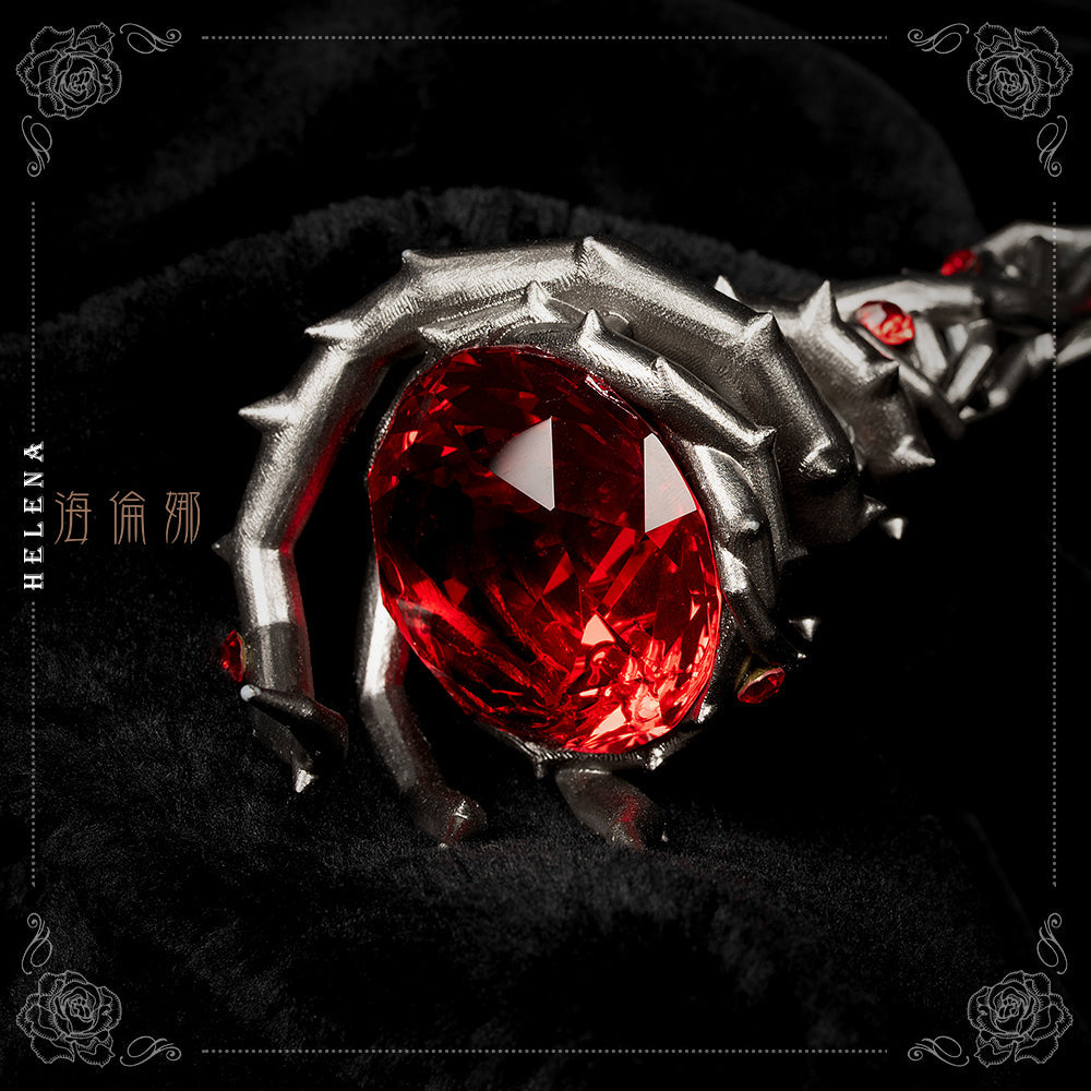 Youpairui - Helena - White and Black Lolita Tea Party JSK Suit