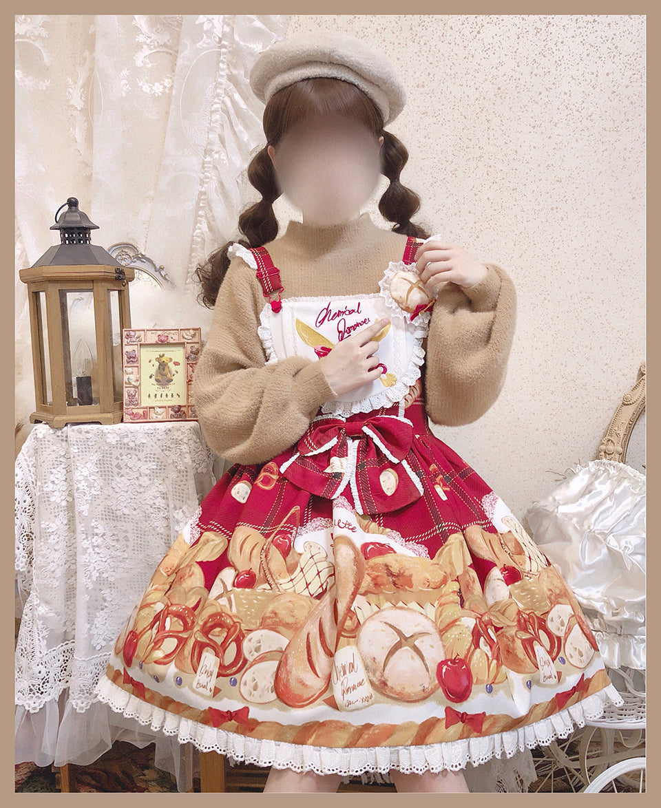 Chemical Romance - Bread New Out of the Oven - Elegant Lolita Salopette Dress