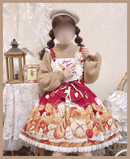 Chemical Romance - Bread New Out of the Oven - Elegant Lolita Salopette Dress