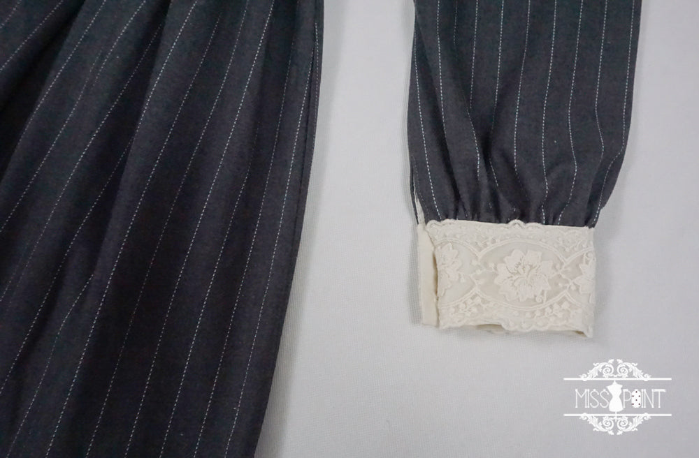 Miss point - Rose Silhouette - Vintage Classic Lolita OP