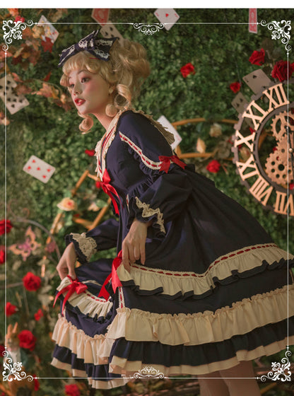 Eieyomi - Miss Betty - Vintage Princess Cotton Lolita OP Dress