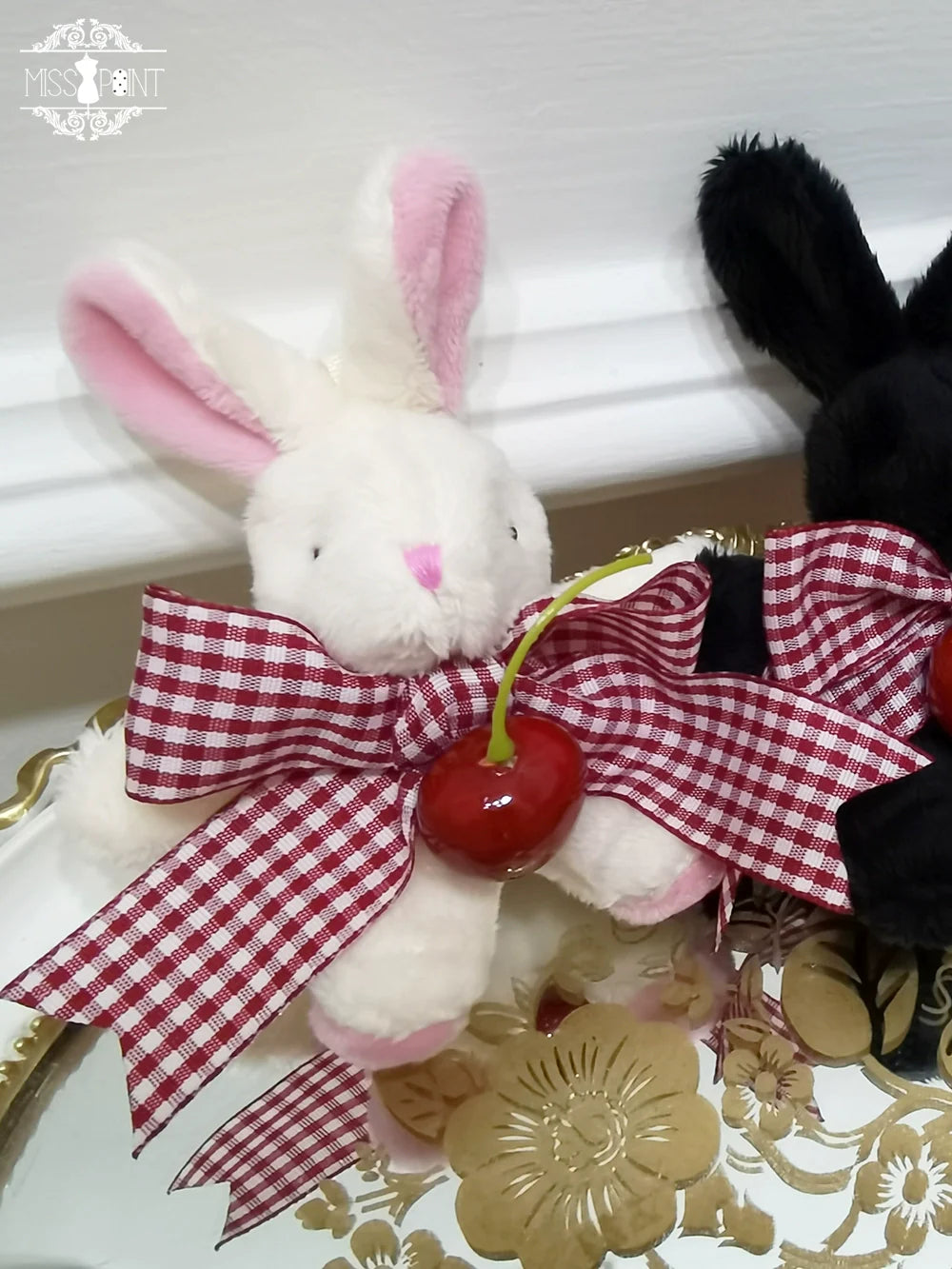 Miss Point - Forest Berry Bunny - Classic Lolita Accessory Cute Rabbit BNT KC and Brooch