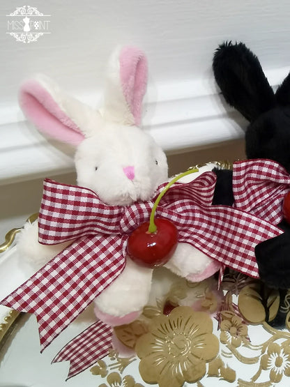 Miss Point - Forest Berry Bunny - Classic Lolita Accessory Cute Rabbit BNT KC and Brooch