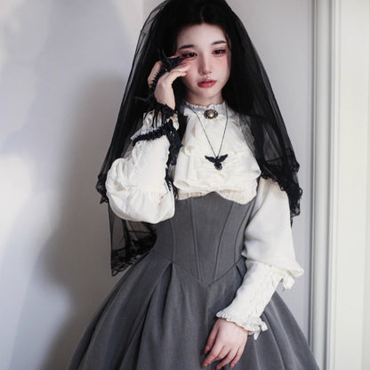 Sweet Wood - Winter Classic Lolita Coat Suit Woolen Plus Size Outerwear