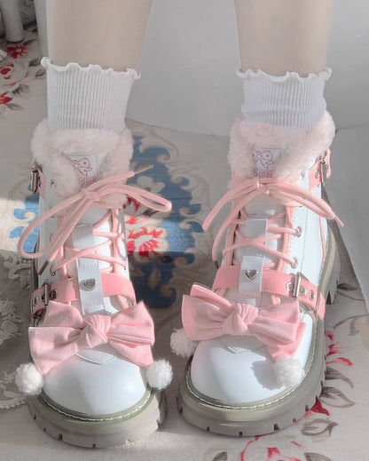 StarsCrwon - Sweet Lolita Shoes Winter Lolita Martin Boots