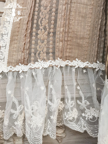 Miss point - Sally's Garden - Lace Cotton Lolita Shawl