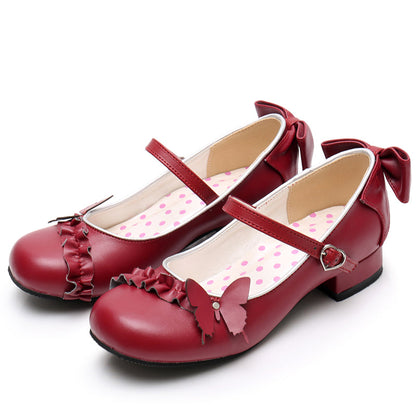 Sosic - Stand Still and Don't Fly - Daily Sweet Lolita Round Toe Handmade Shoes
