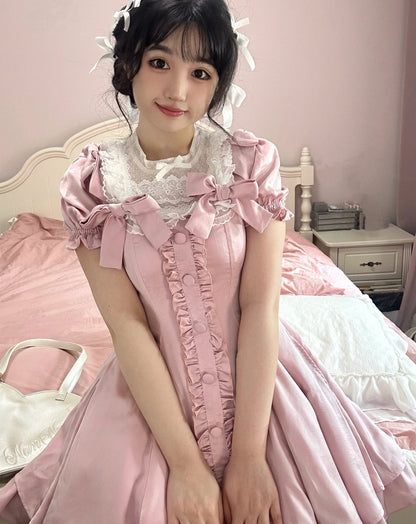 Sweet Wood - Plus Size Lolita OP Dress Summer Dress